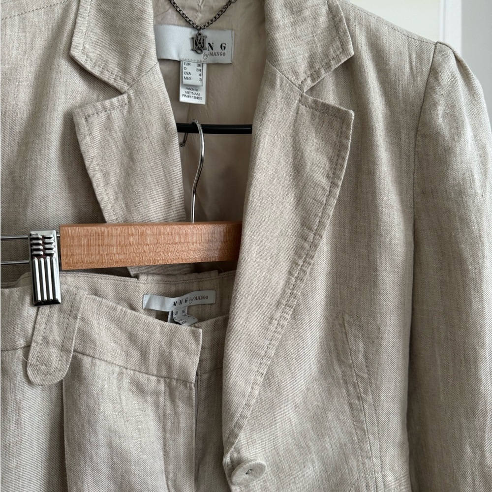 Mango 100% Linen Set - Picture 16 of 16